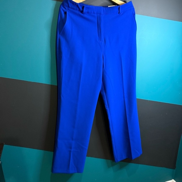 Joie NWT  Blue Wide Leg Pants with High-Waisted Design - Picture 6 of 16